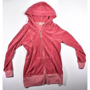 Women's Size Medium Juicy Couture Pink Velvet Jacket